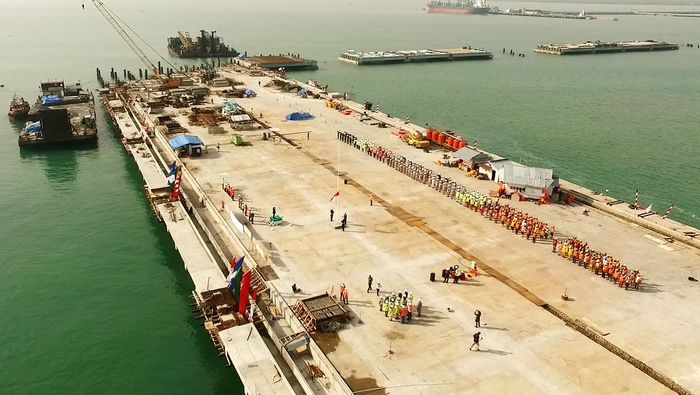 Pelabuhan Kuala Tanjung Klaim Siap Beroperasi Akhir Bulan Juli 2018
