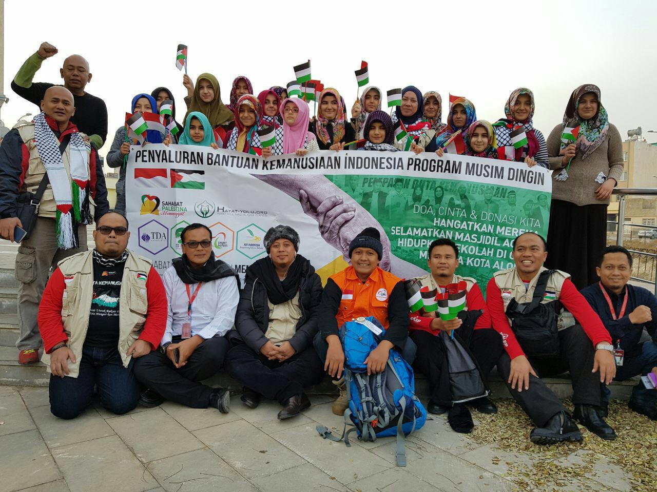 Awal Tahun Indonesia Kirim Bantuan Untuk Warga Palestina